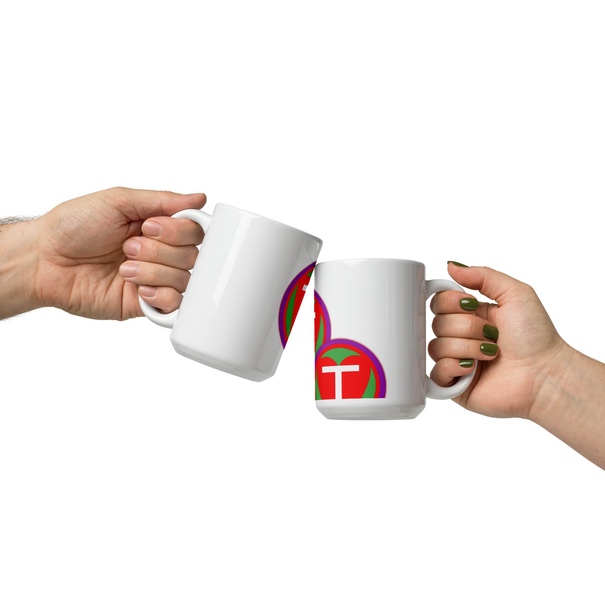 White glossy mug - Image 2
